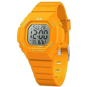 Ice-Watch - ICE digit ultra wit - wit jongenshorloge (gemengd) met kunststof band, Oranje, riem