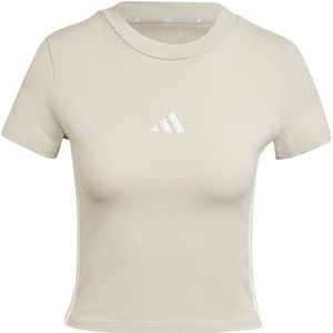 adidas ESSENTIALS 3 STRIPES SLIM BABY T-SHIRT Gebreid T-shirt voor dames