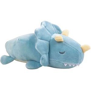 Nemu Nemu Animals 6292272 Torikera dinosaurus pluche dier extra zacht en behaaglijk, ontworpen in Japan maat S 17 cm