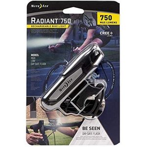 Nite Ize Radiant 750 Pro fietslamp, oplaadbaar, wit