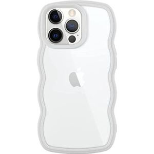 Coque conçue pour iPhone 12 ProMax [Test de chute militaire], [Anti-rayures et anti-traces de doigts], Amortisseur mat arrière avec coque de téléphone Soft Texture Edge Protective 6,7"", blanc 2