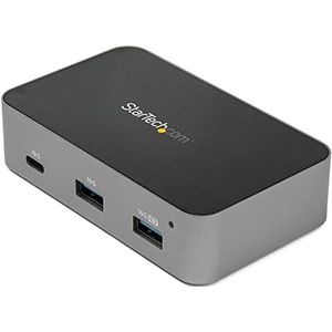 StarTech.com USB-C hub met 4 poorten, USB 3.1 (10 Gbps), 3 x USB-A en 1 x USB-C poort, inclusief voedingsadapter (HB31C3A1CS)