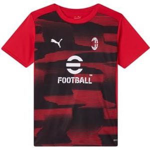 AC Milan Prematch jersey Prematch hardloopshirt, seizoen 2024/25, DryCell-technologie, normale pasvorm, uniseks, kinderen en jongens