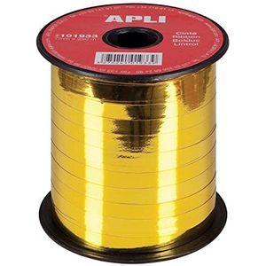 Apli 101933 metallic cadeaulint goud 7 mm x 250 m