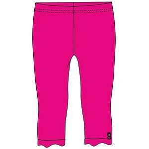 Meisjes Capri leggings Jersey golfpatroon roze 3 maanden, Roze