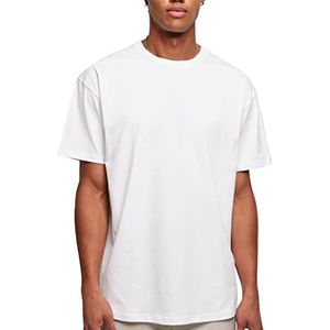 Urban Classics Heren T-shirt met logoprint 2 kleuren XS tot 5XL, Wit
