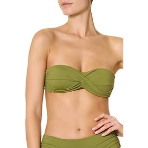 Goldenpoint Goldenpoint Bikini Damen Badeanzug Bh Flecken Haut de bikini Femme, vert, 90B