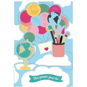 Draeger Paris Pop-Up-kaart 3D-ballonnen