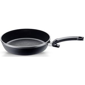 Fissler Ceratal Comfort Orbit Black braadpan van aluminium met keramische coating en keramische antiaanbaklaag voor inductie Ø 24 cm