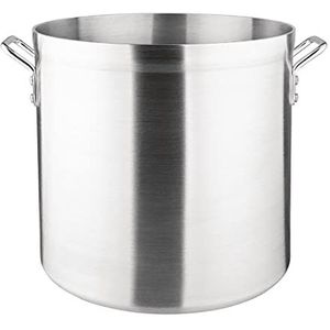 Vogue Hoge kookpan van aluminium, 37,8 liter/370 (diameter) mm, grote kookpan, deksel apart verkrijgbaar (S361), S353