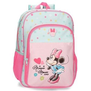 Joumma Disney Minnie Imagine Sac à dos scolaire rose 30 x 40 x 12 cm Polyester 15,6 L, rose, Sac à dos scolaire