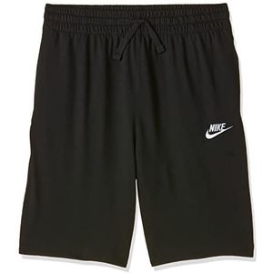 Nike B NSW JSY AA Shorts - broek - Capri - jongens, Zwart (Zwart/Wit)