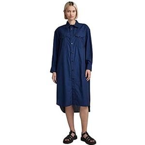 G-STAR RAW g-star dames cocktailjurk, Blauw