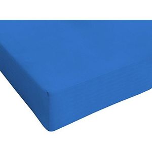 Max color Bedlaken, 25 cm, koningsblauw, tweepersoonsbed