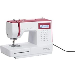 Bernette Sew&GO8 geautomatiseerde naaimachine met 197 naaiprogramma's, vrije arm, multifunctioneel scherm, voor naaien, patchwork of quilten