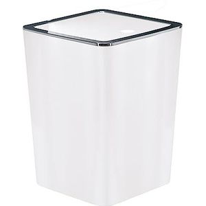 Match badkamer prullenbak wit materiaal: AS Afmetingen: emmer 5 liter