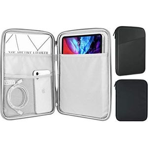 MoKo 9-11 Inch Tablet Sleeve Case, Fits iPad air 5 10.9"" 2022, iPad Pro 11 M2 2022-2018, iPad 10th 10.9 2022, iPad Air 4 10.9, Tab S8/A7, Protective Bag Carrying Case with Pocket, Dark Gray