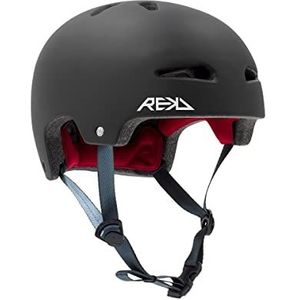 REKD Junior Ultralite In-Mold-helm, uniseks, zwart, XXS/XS 49-52 cm