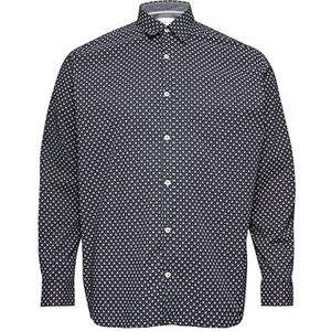s.Oliver Chemise à manches longues pour homme, coupe ajustée, 59a5 Bleu, XXL