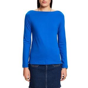 ESPRIT 113ee1k307 T-shirt voor dames, 410/Helder Blauw