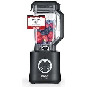 CASO Power Blender B 2000 Professionele blender, 30.000 omw/min, 2000 W, onbreekbare Tritan-mengkom (2 l), BPA-vrij, pulse-functie, shake, smoothie, 8-delige messensysteem met coating