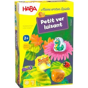 HABA 303640 - Mijn eerste spellen – kleine glansworm | spelletjes voor kinderen vanaf 2 jaar | 303640