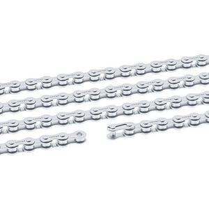 Wippermann Connex Single Speed ketting verzinkt zilver