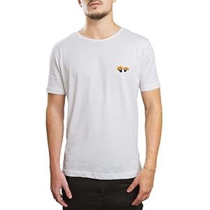 Bonateks Trfstw100152xl T-shirt, wit, XL heren, wit, XL, Wit