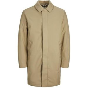 JACK & JONES Jprcclement Mac Coat Herenjas, Zand