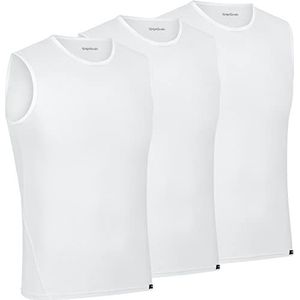 GripGrab Ultralight 1 en 3 stuks onderhemden voor de zomer, van koele netstof, mouwloos, geurremmend, mouwloos