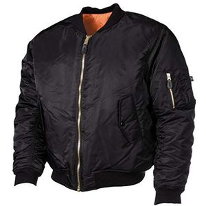 MFH Commando jas voor heren 03553a, zwart.