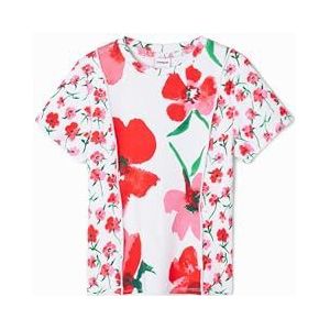 Desigual T-shirt Ts_Daisy pour fille, Blanc., 6 ans