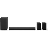 LG S40TR Smart soundbar, 400 W vermogen en 4.1 kanalen, met kunstmatige intelligentie, Eco Smart Green product, Dolby Atmos en DTS omhullend geluid
