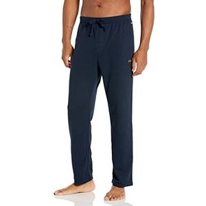 BOSS Casual joggingbroek van katoenmix met wafelpatroon voor heren, marineblauw, M, Navy Blauw