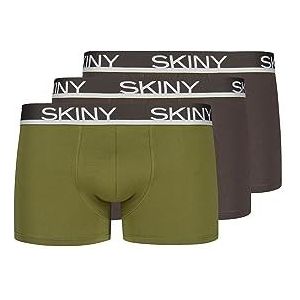 Skiny Lot de 3 boxers pour homme, Mindset Selection, S