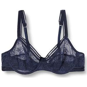 Maison Lejaby - Miss Lejaby kanten beugelbeha voor dames, Blauw (Horizon 393)