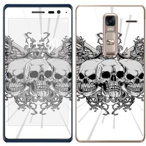 Royal Sticker RS.127237 sticker voor LG Zero Three Skulls with Wings