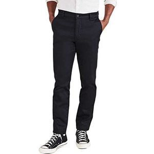 Dockers Originele chino slim broek voor heren, Mooi zwart