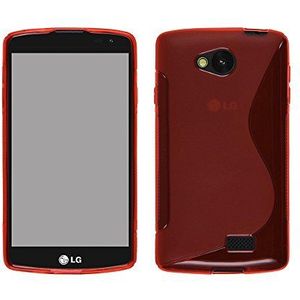 Lapinette - Beschermhoes van gel voor LG G4, met displaybeschermfolie, rood