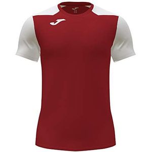 Joma T-shirt met korte mouwen II, rood-wit, 102223.602.S