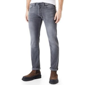Replay Grover Jeans voor heren, rechte pasvorm, met stretch, Medium grijs 096