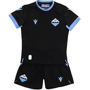 Macron Merchandising Official Set Derde Races Kids ss Lazio 2021/22 Unisex - Kinderen en adolescenten, Blauw