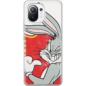 ERT GROUP Originele Looney Tunes beschermhoes voor Xiaomi MI 11 hoes, origineel, officieel Looney Tunes motief Bugs 010 telefoonhoes, perfect aangepast aan de vorm van de mobiele telefoon, TPU case