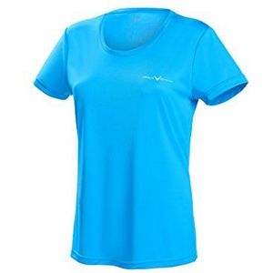 Black Crevice Functioneel shirt voor dames, sportshirt voor dames, in verschillende kleuren en maten, hardloopshirt voor dames, met print, ademend T-shirt van 100% polyester, BLUE3