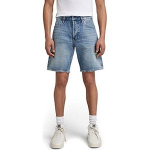 G-STAR RAW, Heren Shorts Triple A Denim, Blauw (Sun Faded Air Force Blue Destroyed C967-c948)