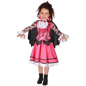 Vampire Lady kostuum disguise fancy jurk meisje (maat 8-10 jaar)