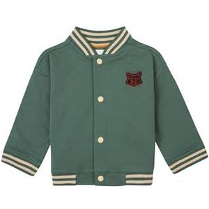 Noppies Boys Cardigan met lange mouwen voor baby's, jongens, Groen (Green Duck P721)