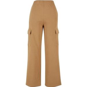Urban Classics Pantalon de survêtement baggy Light Terry pour femme, Beige uni, L