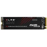PNY XLR8 CS3140 M.2 NVMe Gen4 x4 SSD intern 2 TB leessnelheid tot 7500 MB/s schrijfsnelheid tot 6850 MB/s zwart