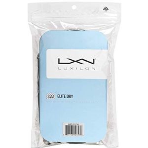 Luxilon, Elite Dry overgrip, 30 stuks, grijs, voor tennisracket, WRZ470730